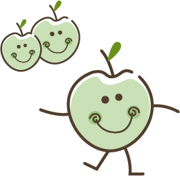 Floating Apple