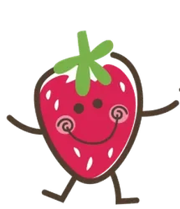 Strawberry flavour character