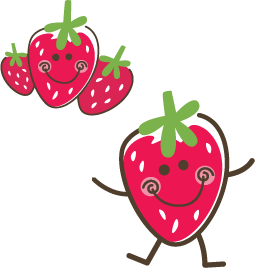 Floating Strawberry